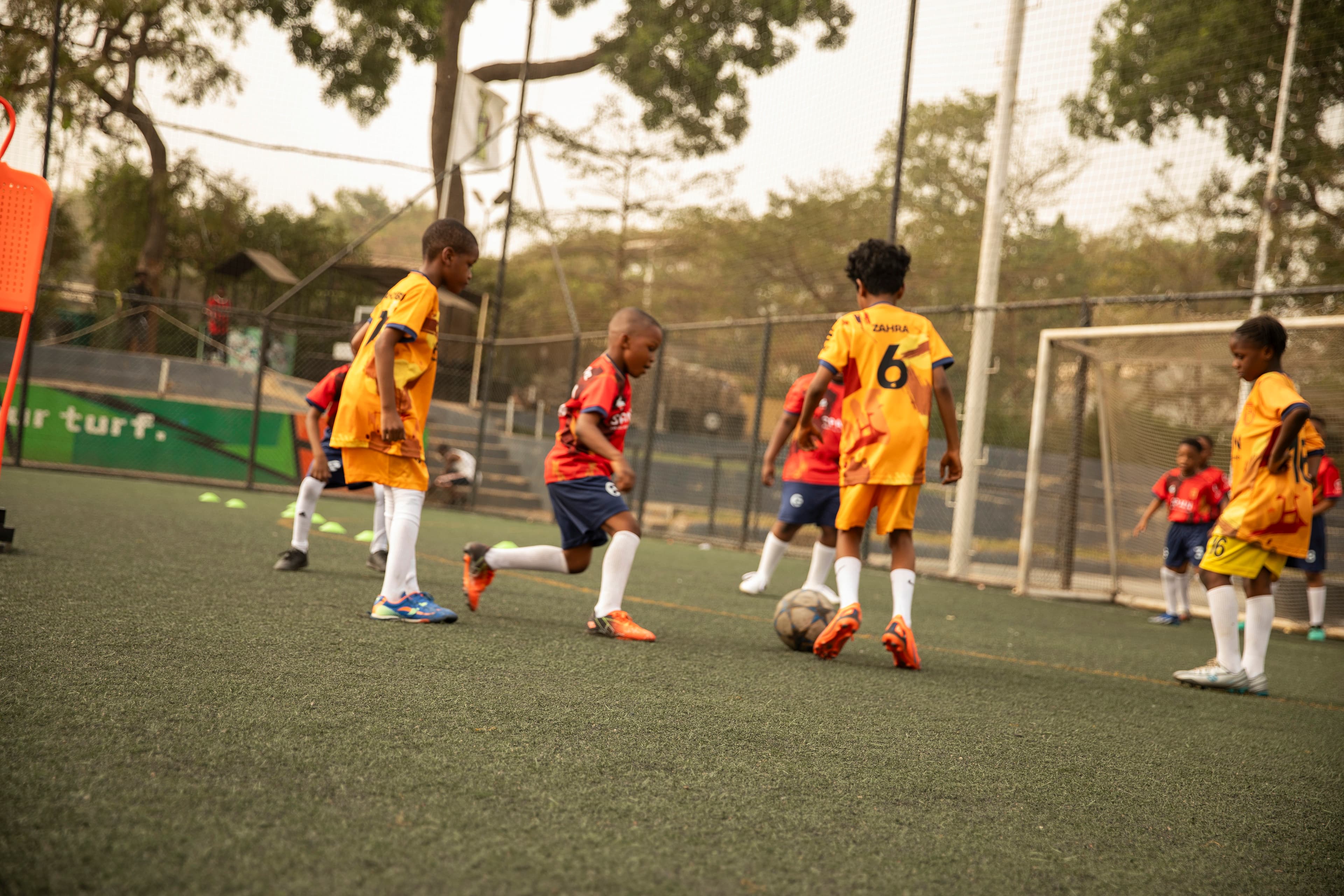 Develop — Spain Football Academy training